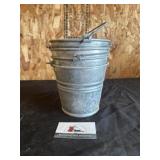 Small galvanized buckets
