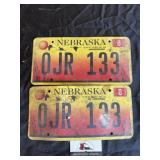 Nebraska license plates