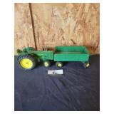 John deere tractor and wagon