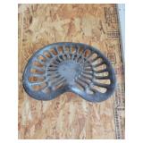 Cast iron tractor seat