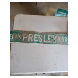 Elvis Presley sign