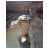Cast iron hand pump