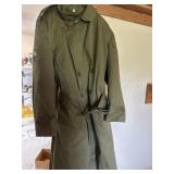 Military trench coat medium regular
