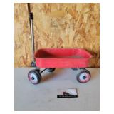 Little red play wagon