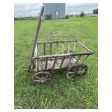 Vintage wagon decor