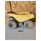 Tonka metal dump truck