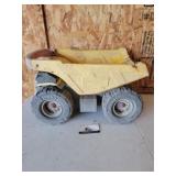 Tonka dump truck - metal