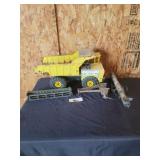 Tonka dump truck and misc tractor attachments