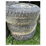 Tires and rims 265/75 R16