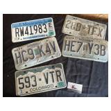 License plates