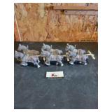 Cast iron horses