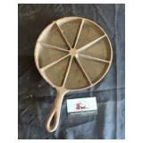 Cast iron corn bread skillet