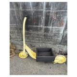 Vintage scooter planter
