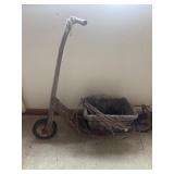 Primitive scooter decor