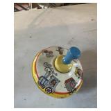 Tin litho toy top
