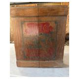 Wooden Pepsi crate display box