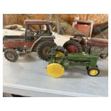 Toy tractors- for parts or repair