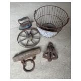 Egg basket and primitives