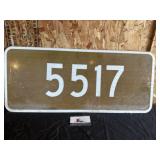 5517 street sign