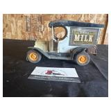 Metal Tonka milk truck