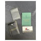 Vintage bank books