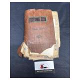 Very old recipe book