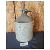Stoneware crock jug