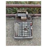 Vintage adding machine