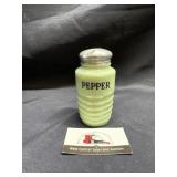 Jadeite Pepper shaker