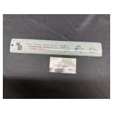 Metal International Harvester ruler