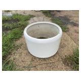 Enamel wash tub