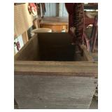 Sheller attached to wooden box