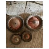 Pedal tractor wheels