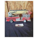 Toy state firetruck- plastic
