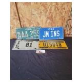 Iowa license plates