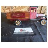 Massena Iowa wooden truck