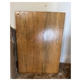 Vintage folding oak table