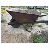 Vintage wheel barrow