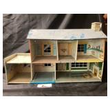 Tin Litho Doll House