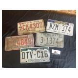 License plates