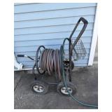 Hose reel cart