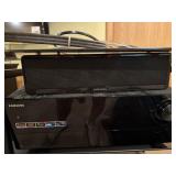 Samsung home, audio receiver, and speakers