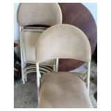 Table and 4 folding chairs