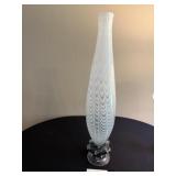 25 in blown glass vase