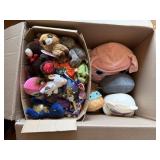 Beanie babies and stuffed animals