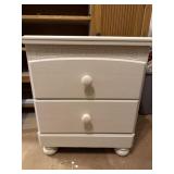 2 drawer end table