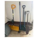 Speed, hoe and shovels