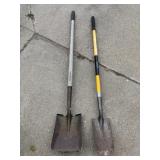 Spade and shovel