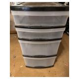 Plastic drawer organizer