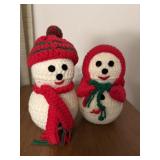 Handmade snowman